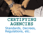 Certifying agencies